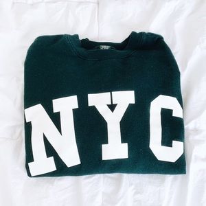 NYC Crewneck Sweatshirt.